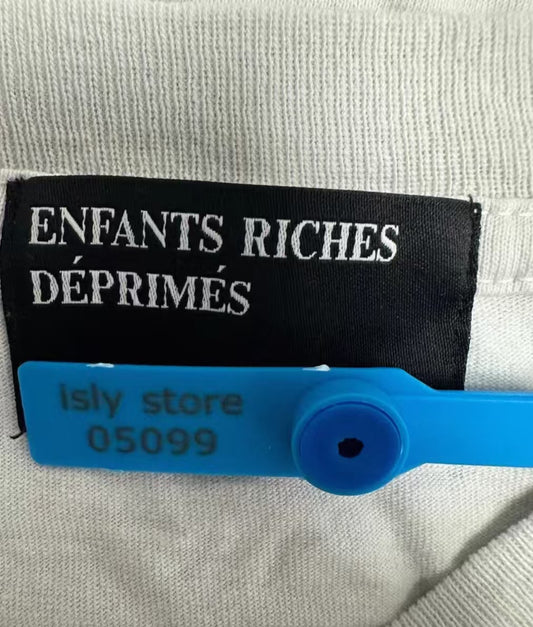 ERD white tee size M gently used condition