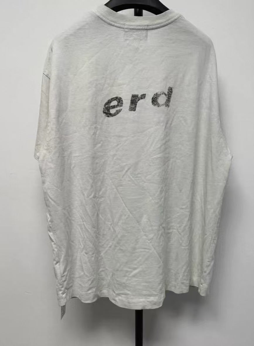 ERD white tee size M gently used condition